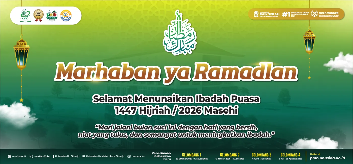 Slider Marhaban Ya Ramadlan 1447 H UNUSIDA