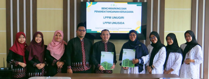 LPPM UNUSIDA dan LPPM UNUGIRI Jalin Kerja Sama (Foto: Humas UNUSIDA)