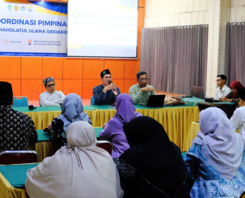 Rapat Koordinasi Pimpinan UNUSIDA (Foto: Humas UNUSIDA)