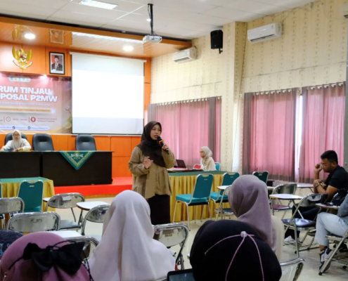 HIMA Manajemen UNUSIDA Gelar Acara Forum Tinjau Proposal P2MW 2026 (Foto: Humas UNUSIDA)