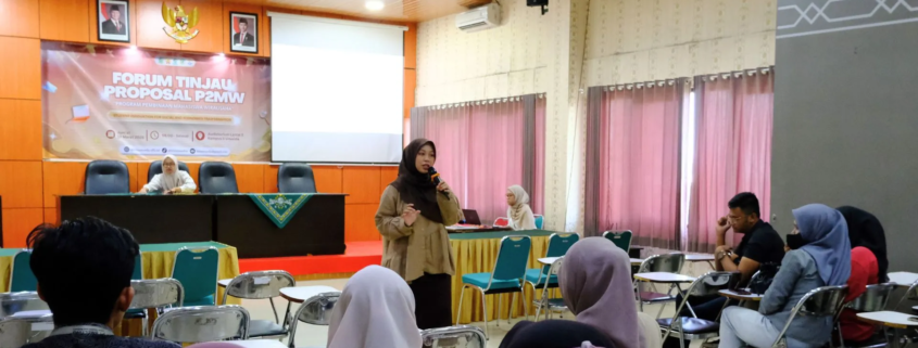 HIMA Manajemen UNUSIDA Gelar Acara Forum Tinjau Proposal P2MW 2026 (Foto: Humas UNUSIDA)