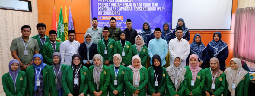 FKIP Universitas Nahdlatul Ulama Sidoarjo Berangkatkan 19 Mahasiswa KKN–PLP Internasional ke Malaysia (Foto: Humas UNUSIDA)