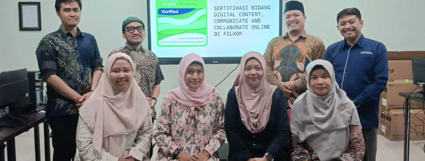 FILKOM UNUSIDA Gelar Sertifikasi Cisco Networking Academy (Foto: Humas UNUSIDA)