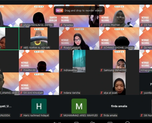 HIMA PGMI UNUSIDA Gelar Webinar Kurikulum Berbasis Cinta (Foto: Tangkapan Layar HIMA PGMI UNUSIDA)