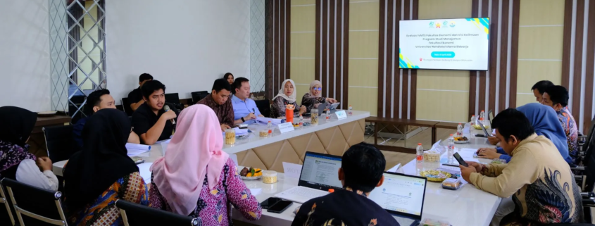 Evaluasi VMTS FE dan Visi Keilmuan Prodi Manajemen UNUSIDA (Foto: Humas UNUSIDA)