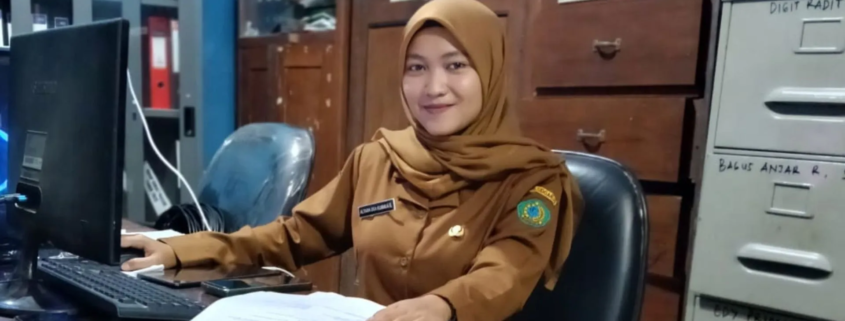 Altara Dea Kumala Sari, S.T., lulusan Teknik Kimia tahun 2023 (Foto: Humas UNUSIDA)