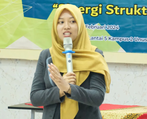 Dosen UNUSIDA, Afifatus Sholikhah, S.M., M.M. (Foto: Humas UNUSIDA)