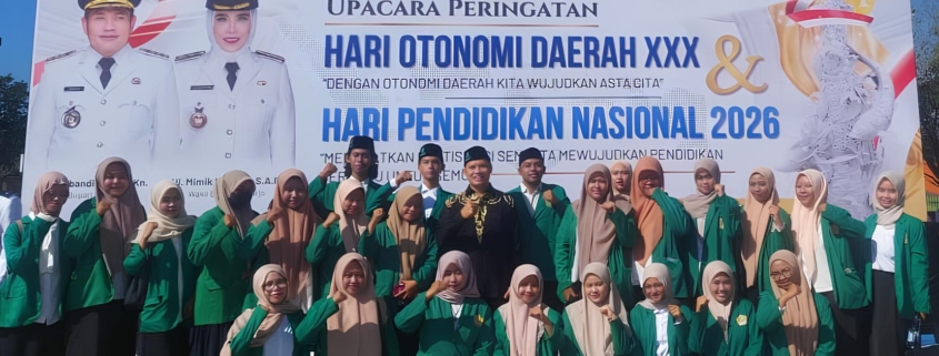 Peringati Hari Otonomi Daerah XXX dan Hardiknas 2026 Mahasiswa UNUSIDA Tunjukkan Peran Aktif dalam Upacara di Alun-Alun Sidoarjo 5