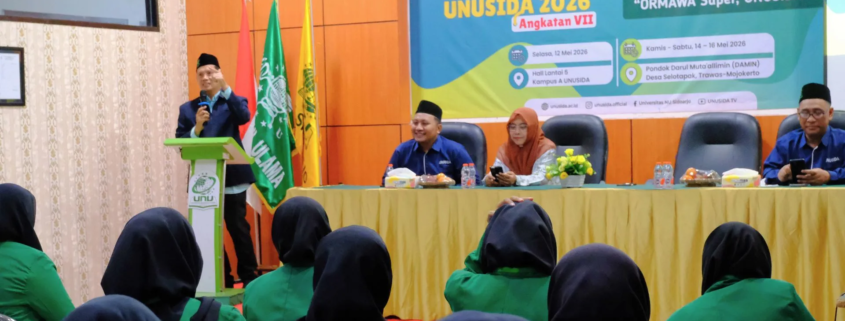 LKMM-TM 2026 UNUSIDA Tekankan Peran Ormawa dalam Membangun Kampus Unggul 5 Plt. Rektor Buka LKMM-TM UNUSIDA 2026 (Foto: Humas UNUSIDA)