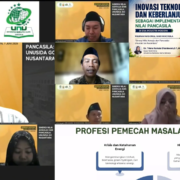Webinar Nasional UPT PIK UNUSIDA Webinar Nasional “Sinergi Nilai Aswaja dan Pancasila: UNUSIDA Go Nusantara” melalui Zoom Meeting (Foto: Humas UNUSIDA)