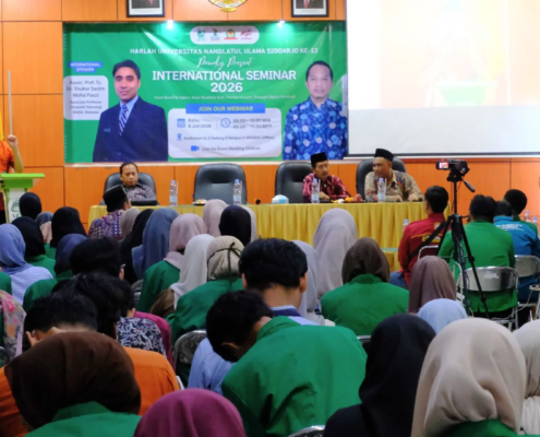 BEM UNUSIDA Gelar Seminar Internasional, Dorong Mahasiswa Ubah Aktivitas Digital Menjadi Sumber Penghasilan 1 International Seminar 2026 sebagai bagian dari rangkaian peringatan Harlah ke-12 UNUSIDA (Foto: Humas UNUSIDA)