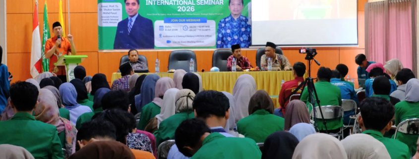 International Seminar 2026 sebagai bagian dari rangkaian peringatan Harlah ke-12 UNUSIDA (Foto: Humas UNUSIDA)