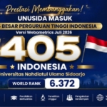 UNUSIDA Berhasil Raih Peringkat 405 Webometrics Juli 2026, Reputasi Digital Kampus Semakin Kuat 9