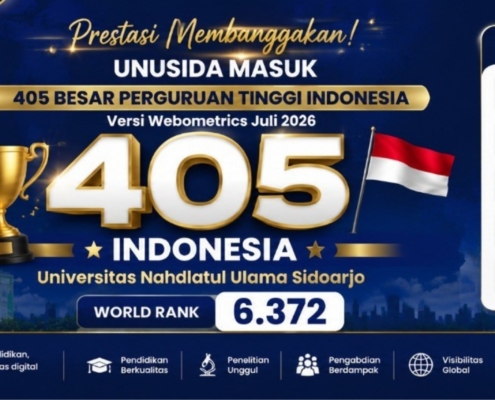 UNUSIDA Berhasil Raih Peringkat 405 Webometrics Juli 2026, Reputasi Digital Kampus Semakin Kuat 4
