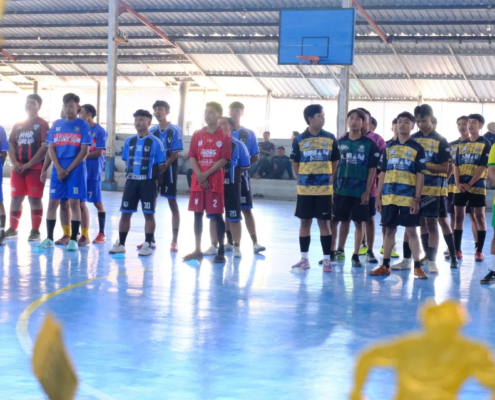 Suasana Opening Ceremony UNUSIDA CUP VII 2026, Turnamen Futsal Mahasiswa Antar Fakultas (Foto: NU Delta)