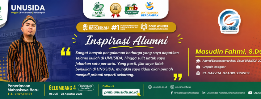 Luar Biasa! Alumni DKV UNUSIDA Sukses Berkarya sebagai Guru, Kreator, dan Desainer 1 inspirasi alumni unusida masudin fahmi