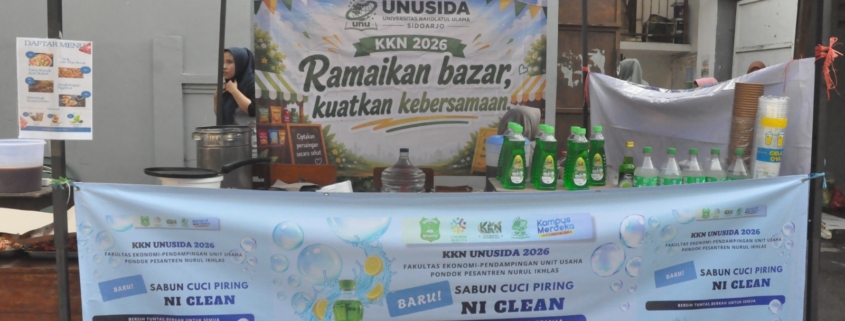 KKN Kelompok 14 Pondok Pesantren Nurul Ikhlas UNUSIDA Sukses Bazar, Sabun Cuci Piring Jadi Produk Unggulan yang Ludes Diborong 1 KKN Kelompok 14 Pondok Pesantren Nurul Ikhlas UNUSIDA Sukses Bazar, Sabun Cuci Piring Jadi Produk Unggulan yang Ludes Diborong 1
