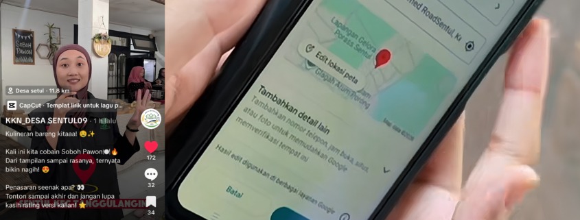 KKN UNUSIDA Dorong Transformasi Digital UMKM Desa Sentul melalui Konten Kreatif, Google Maps, dan QRIS 5 KKN UNUSIDA Dorong Transformasi Digital UMKM Desa Sentul melalui Konten Kreatif, Google Maps, dan QRIS 4