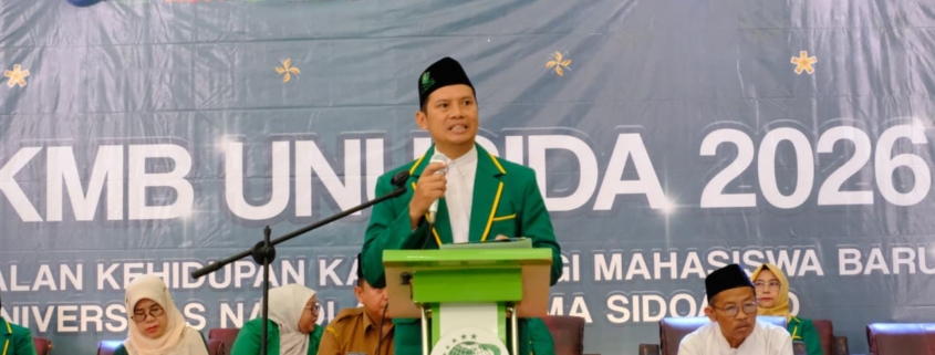 Teguhkan Tradisi, Pacu Prestasi hingga Kancah Internasional, Plt. Rektor UNUSIDA Dorong Mahasiswa Baru Jadi Generasi Unggul dan Adaptif 2