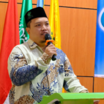 Dekan FILKOM UNUSIDA, Dr. Arda Surya Editya saat menyampaikan sambutan dalam PAFILIUN 2026 (Foto: Humas UNUSIDA)