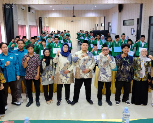 PAFILIUN FILKOM UNUSIDA 2026 Jadi Awal Mahasiswa Baru Mengembangkan Potensi dan Mengenal Teknologi 2 Seluruh peserta, panitia dan Dosen dan Pimpinan FILKOM UNUSIDA Berfoto Bersama dalam Pembukaan Pafiliun 2026 (Foto: Humas UNUSIDA)