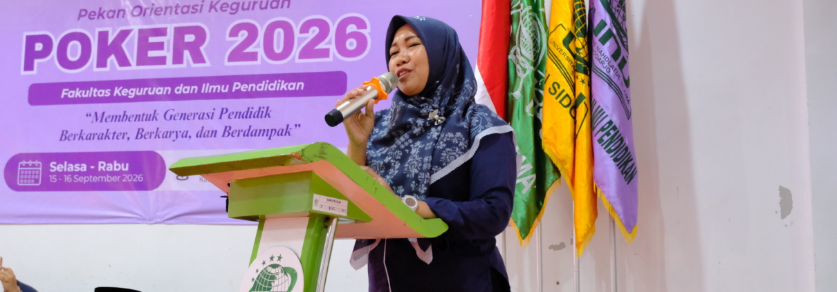 Dekan FKIP UNUSIDA Kobarkan Semangat POKER 2026, Cetak Generasi Pendidik Berkarakter, Berkarya, dan Berdampak 1 Dekan FKIP UNUSIDA Kobarkan Semangat POKER 2026, Cetak Generasi Pendidik Berkarakter, Berkarya, dan Berdampak 1