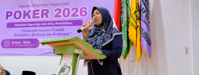 Dekan FKIP UNUSIDA Kobarkan Semangat POKER 2026, Cetak Generasi Pendidik Berkarakter, Berkarya, dan Berdampak 1 Dekan FKIP UNUSIDA Kobarkan Semangat POKER 2026, Cetak Generasi Pendidik Berkarakter, Berkarya, dan Berdampak 1