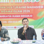 Plt Rektor Ajak Mahasiswa Baru FAI UNUSIDA Aktif Berkarya dan Bangun Narasi Positif tentang Islam 6 Plt. Rektor UNUSIDA, Dr. Hadi Ismanto saat menyampaikan sambutan dalam Pembukaan KARISMA FAI 2026 (Foto: Humas UNUSIDA)