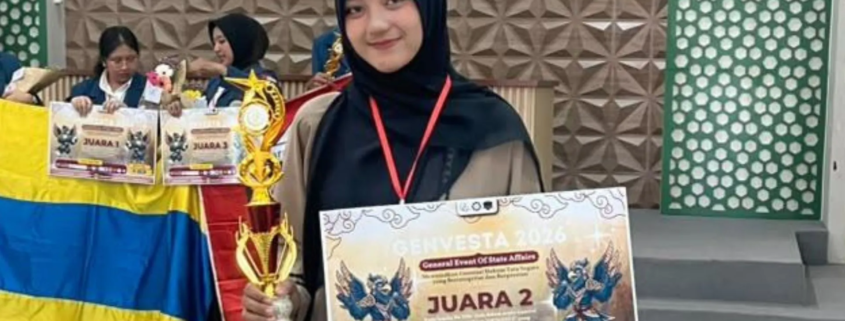 Inspiratif! Neng PGSD UNUSIDA Raih Juara 2 Lomba Da’i GENVESTA Tingkat Jawa Timur 1 Neng PGSD UNUSIDA, Munzilatun Jinan Berhasil Sabet Juara 2 Lomba Da’i GENVESTA Tingkat Jawa Timur (Foto: Humas UNUSIDA)