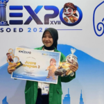 Mahasiswa Akuntansi UNUSIDA, Vinna Gayuh Asih Raih Juara Harapan 3 Stand Up Comedy KMI Expo XVII 6 Vinna Gayuh Asih, berhasil meraih Juara Harapan 3 kategori Stand Up Comedy dalam ajang KMI Expo XVII 2026. (Foto: Humas UNUSIDA)