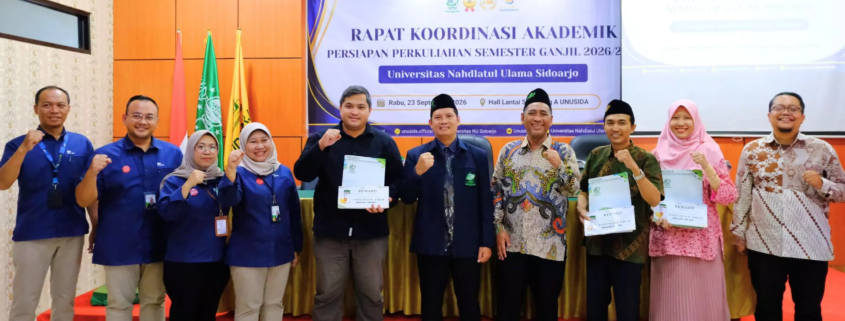 UNUSIDA Berikan Anugerah Dosen Berprestasi Tahun Akademik 2025/2026, Apresiasi Dedikasi dan Kontribusi Nyata bagi Pendidikan 1 LSDM UNUSIDA Berikan Anugerah Dosen Berprestasi Periode Genap Tahun Akademik 2025/2026. (Foto: Humas UNUSIDA)