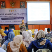 Rapat Koordinasi Akademik dalam rangka persiapan perkuliahan Semester Ganjil Tahun Akademik 2026/2027. (Foto: Humas UNUSIDA)